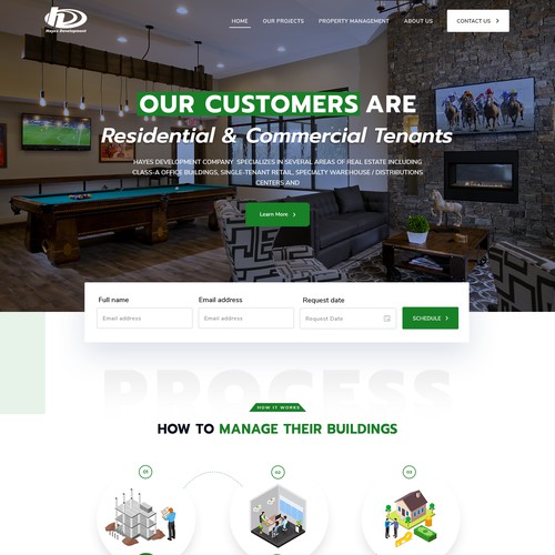 **Upgrade** existing website.  Tons of High Res existing imagery! Design by FuturisticBug