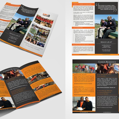 Create the next brochure design for Lake Wales High School Career Academies Design by Nandita Pal