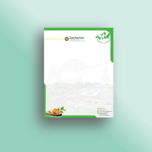 Diseño de We need  letterhead design for our agricultural farm with production and sale of regional products de Raazaaftab