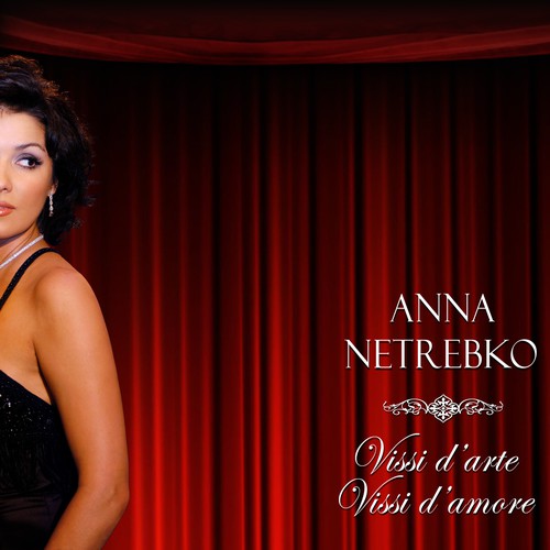 Illustrate a key visual to promote Anna Netrebko’s new album Design by vatorpel