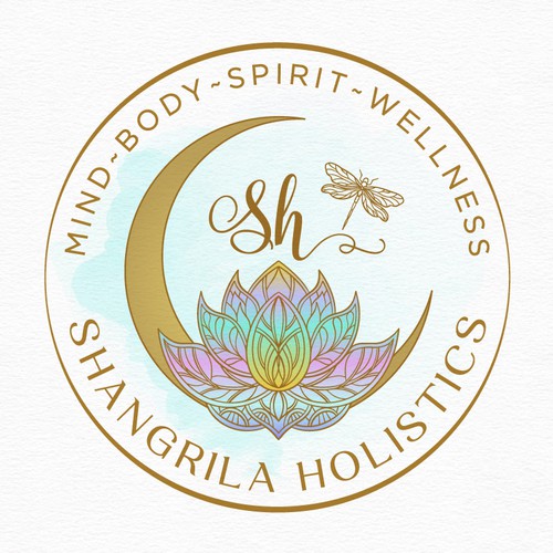 Holistic Wellness business seeks logo representing zen, wellness, peace, harmony and well-being. Design by Ela Brigal