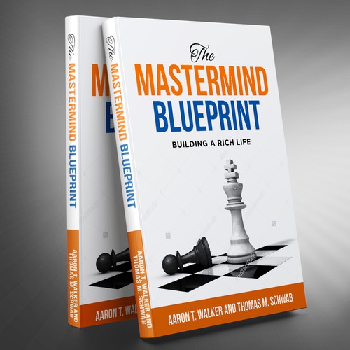 Book Cover: The Mastermind Blueprint-ontwerp door IDEA Logic✅✅✅✅