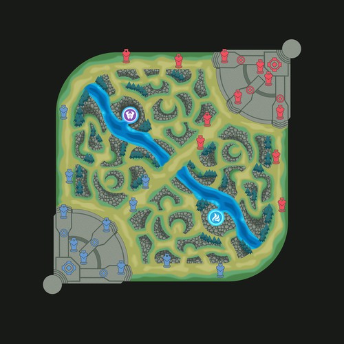League of Legends - Minimap request (Gaming) Design by Luckart.id
