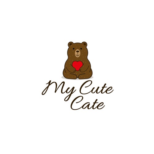 Logo for "My Cute Cate" Design by Mararti