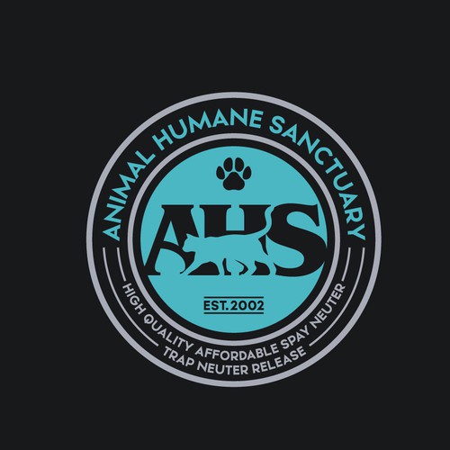 99NONPROFITS: Classy Logo For High Quality Low-Cost Spay Neuter Clinic & Animal Welfare Organization Design by B"n"W