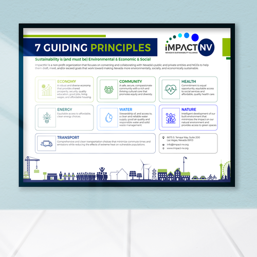 Diseño de Infographic for Sustainability Broadly Defined de GraphicOcen93