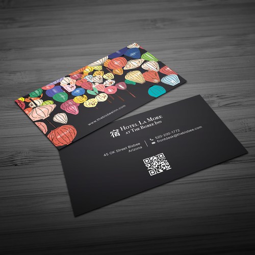 Business Card for Boutique Hotel Diseño de Hasanssin