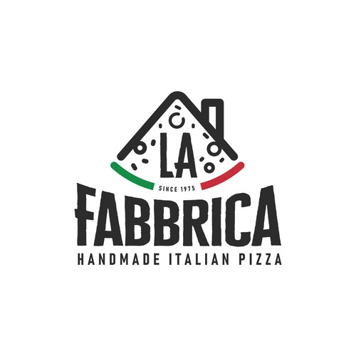 We need a powerful logo for our pizza production - La Fabbrica Design by Silviu Pruteanu