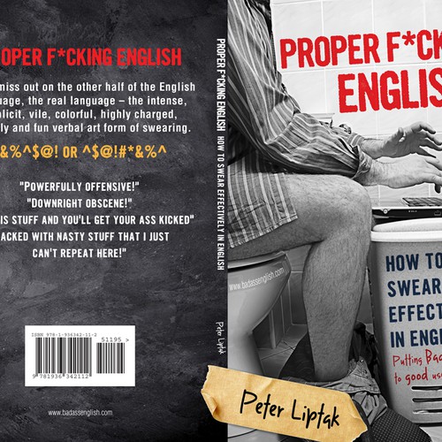 New book cover wanted for Exile Press' - "Proper F*cking English" Design by line14