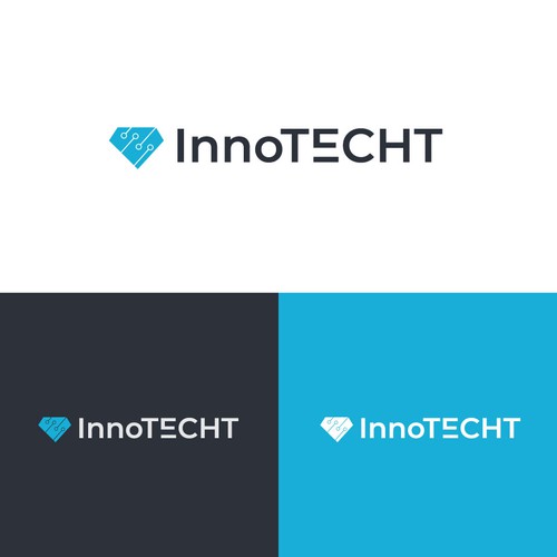 InnoTECHT - new logo based on existing logo but R+D Design by WebAppDesigns