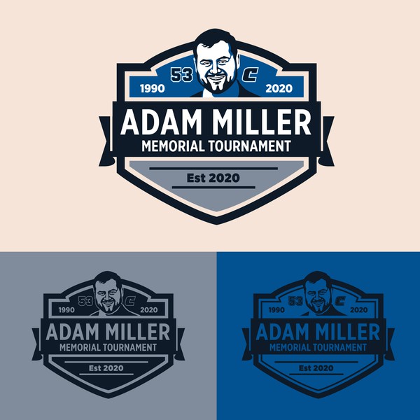 Emblem Bold Logo Adam Miller Memorial Tour
