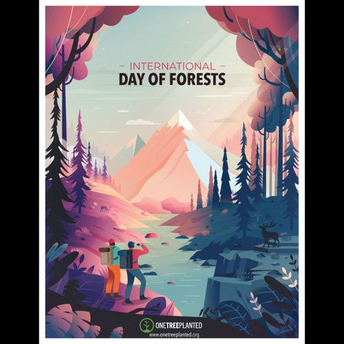 Design di Awesome Poster for International Day of Forests di Dakarocean