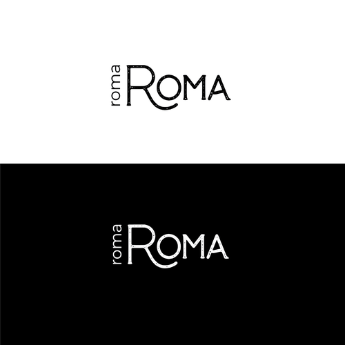 Roma Roma Logo Desing Design by A.Matar