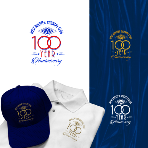 Centennial Anniversary Logo Diseño de RockPort ★ ★ ★ ★ ★