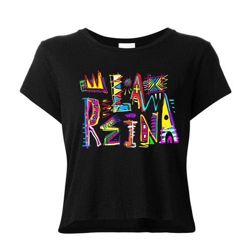 African Diaspora "QUEEN" Dialect T-Shirt Design Design by kngjrmy