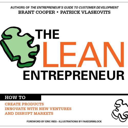 EPIC book cover needed for The Lean Entrepreneur! Design por A.MillerDesign