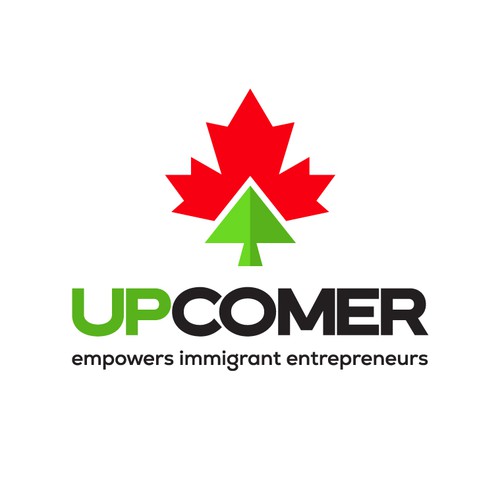 An Approachable Logo For A Company breaking down barriers for immigrant entrepreneurs in Canada Design by Mr.CreativeLogo