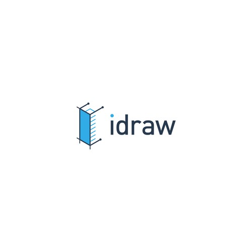 New logo design for idraw an online CAD services marketplace Réalisé par zlup.