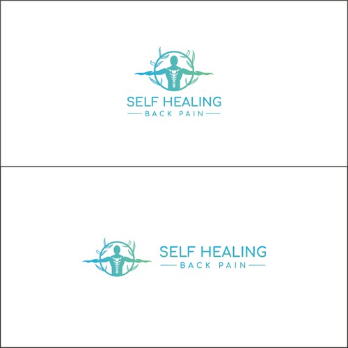 we need a logo for ou online course that coaches people with chronic back pain to heal themselves Design von AkungGraphic