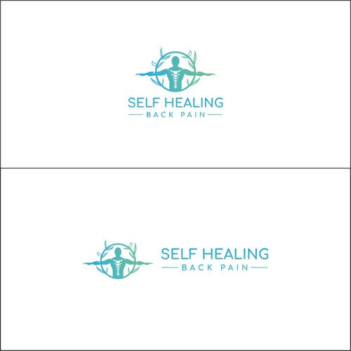 we need a logo for ou online course that coaches people with chronic back pain to heal themselves Design by AkungGraphic