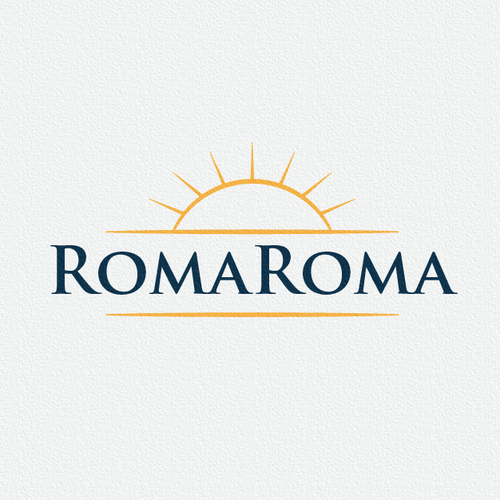 Roma Roma Logo Desing Design réalisé par inok june