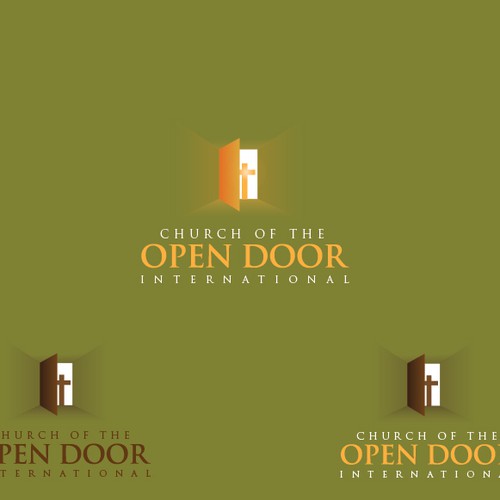 Help Church of the Open Door, International with a new logo Design von vatz