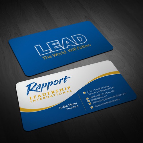 New business cards designs Design réalisé par Concept Factory