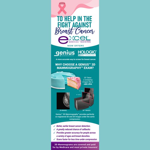 3-D Mammogram Image/Diagram Contest Design by thelembique