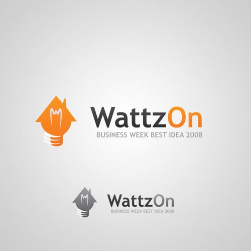 Help WattzOn (BusinessWeek Best Idea 2008) with a new logo Design by elmostro