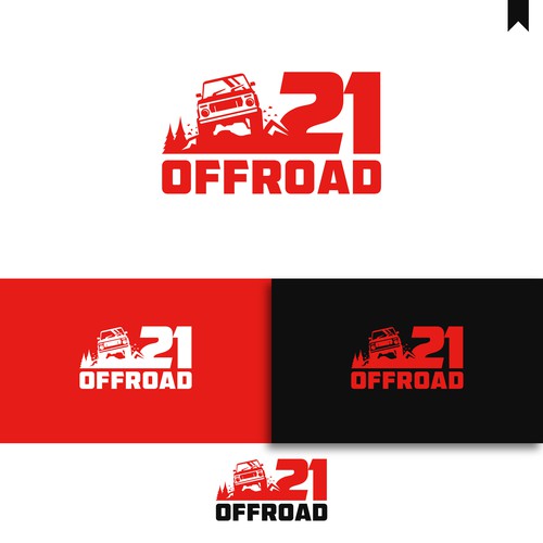 Offroad parts store needs bold logo. Design by OpheRocklab