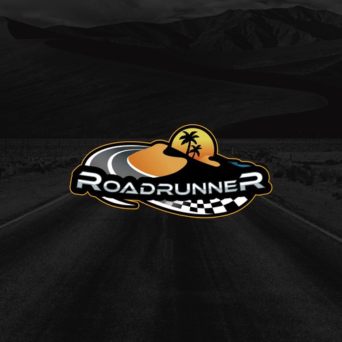 Boat, Desert, Bike , Drag Races... RoadRunnerkwt Logo Design by dat0lya_n