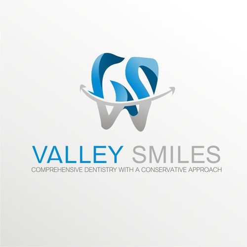 Valley Smiles dental office logo Design by davidfern