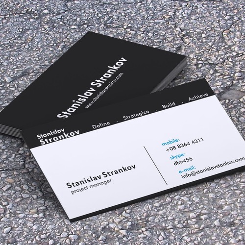Business card Ontwerp door Cristina Kudor