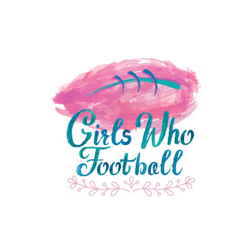 Girls Who Football Design by Danniel Fontinelle