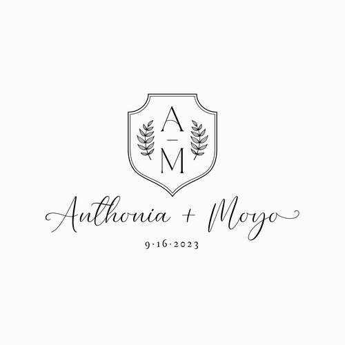 Wedding Monogram - AM Design by Matthew Wood