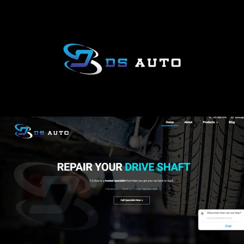 D S Auto needs help charming the world with a logo. Design réalisé par MAhi2014