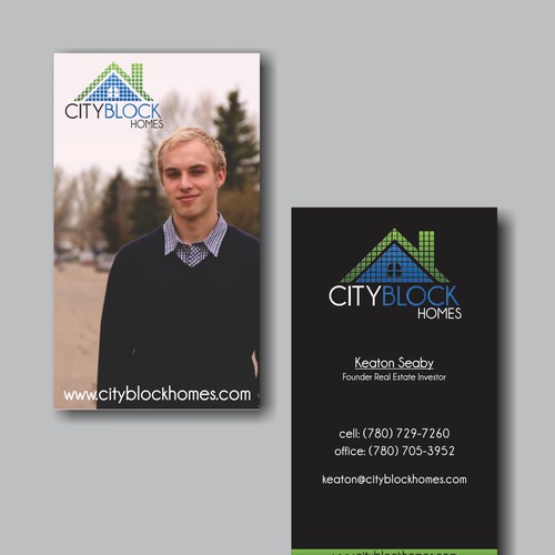 Business Card for City Block Homes!  デザイン by Berlina