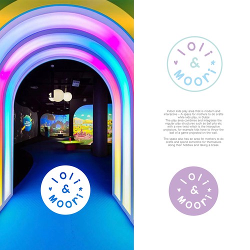 Design a Modern Creative logo for an Interactive Indoor Kids Play Area Design by tachimaR