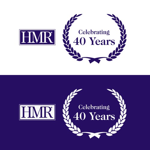 We need an updated logo, celebrating 40 years! Design by Mi&Me