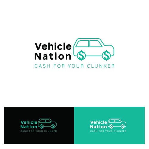 Vehicle Nation Seeks Logo For Junk Car Business. Design by smitadesign