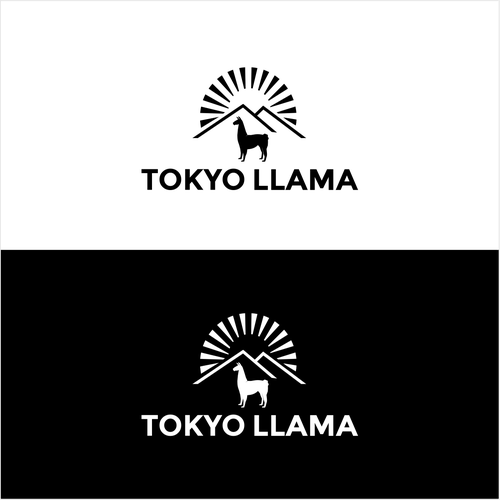 Outdoor brand logo for popular YouTube channel, Tokyo Llama Design von DoeL99
