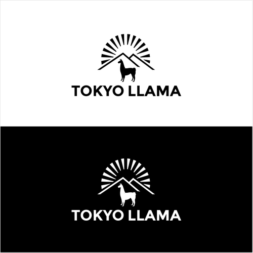 Outdoor brand logo for popular YouTube channel, Tokyo Llama Design by DoeL99