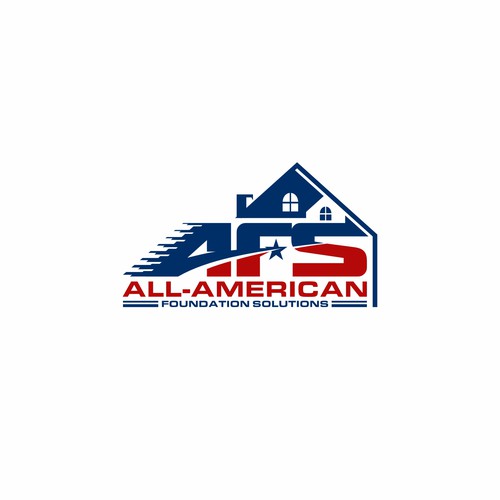 All-American Foundation Solutions Company Logo Design by the.yellowmortar