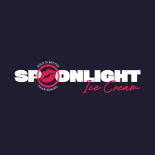 Bold and cheeky ice cream brand launching in AL/GA Design by ShailjaMishra