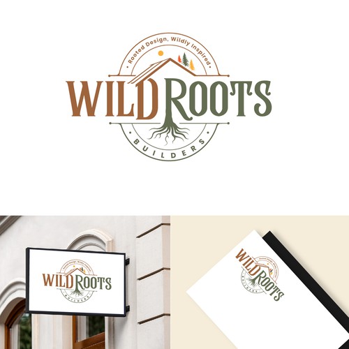 Design di Logo for Wild Roots Builders – Eco-Friendly, Whimsical Outdoor Spaces di websmartusa