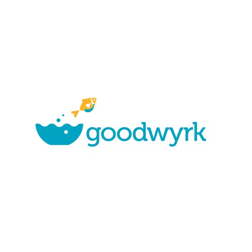 Goodwyrk - a map based job search tech startup needs a simple, clever logo! Design por Mot®