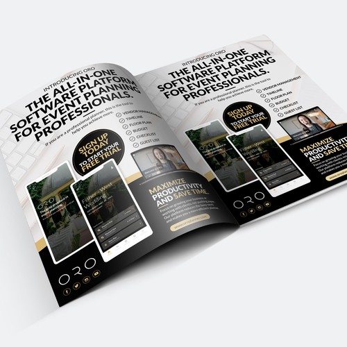 Creative Magazine Ad for A High Tech Platform Design by icon89GraPhicDeSign