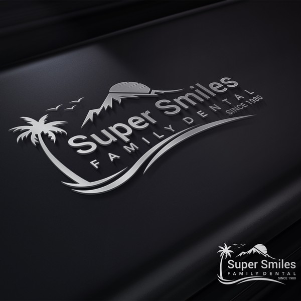 Design by lipi1719 titled "Super Smiles Family Dental"