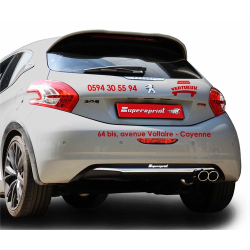 Simple Classy car design for a company that teach people how to drive Design by ERIKA_design