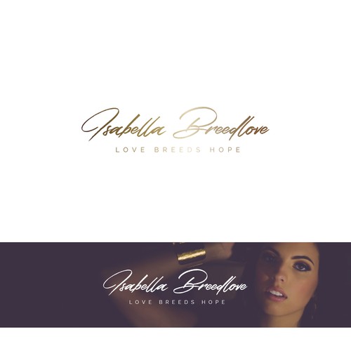 Create a powerful logo for Isabella Breedlove a new artist in the Country Music and she's Latina! Design by Akedis Design